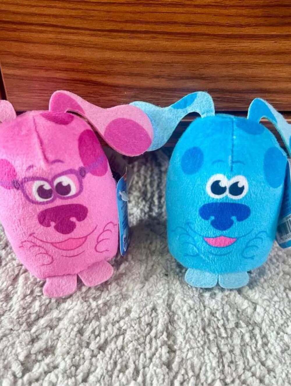 Nickelodeon Blue's Clues & You! Blue and Magenta Plush Set